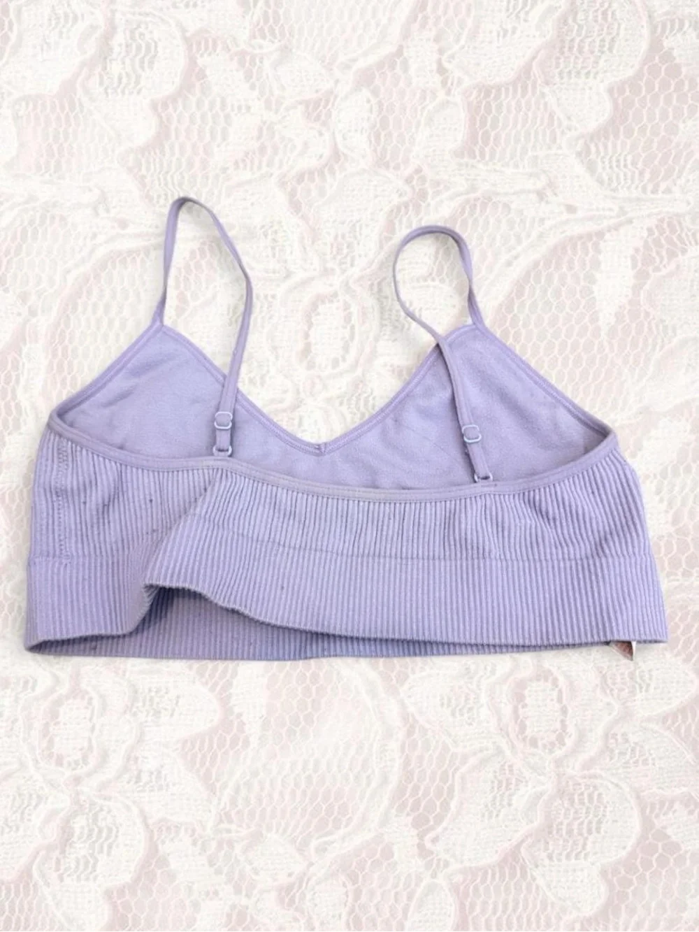 Cat & Jack purple ribbed